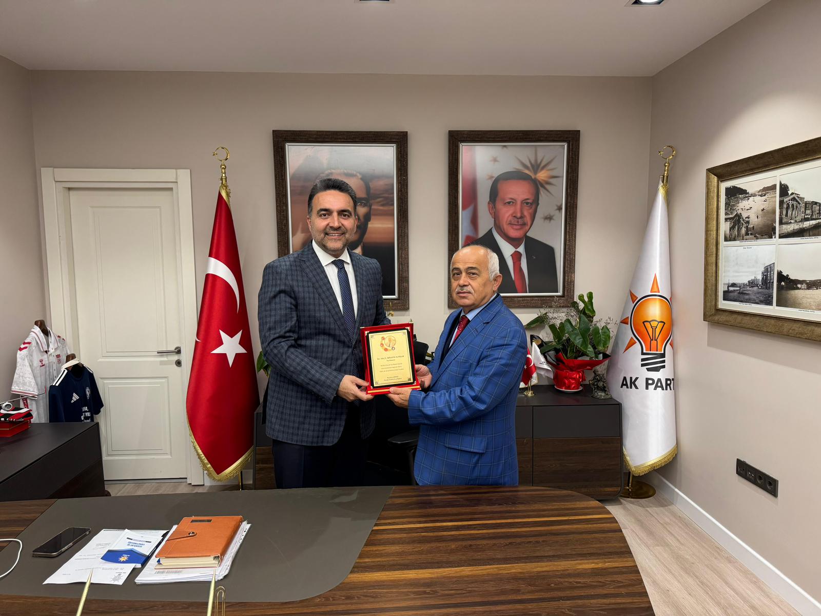 Beyoğlu Dostluk Grubundan Halil İbrahim Kurşun'a ziyaret.