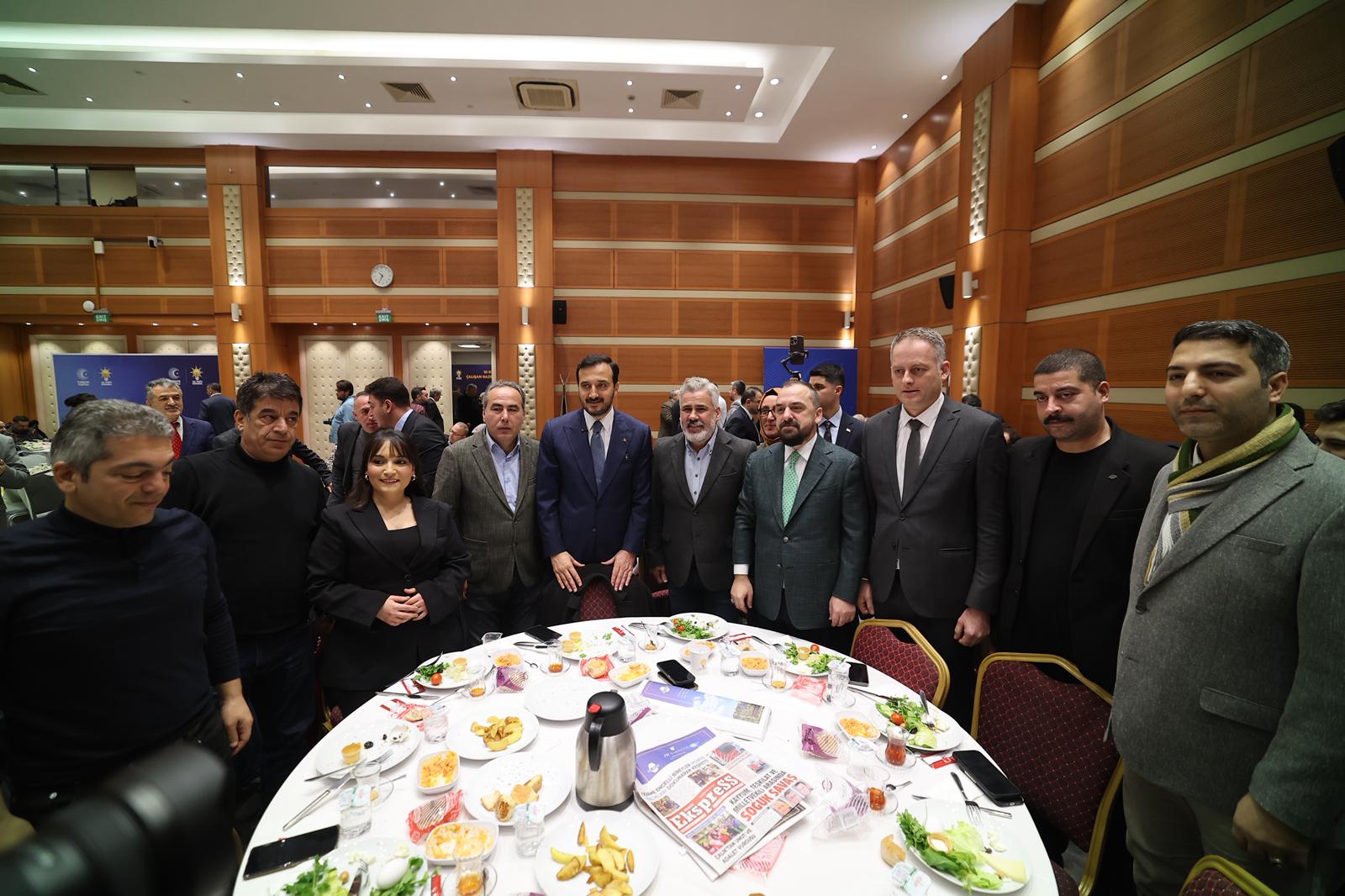 İl Başkanlığımızda 10 Ocak Çalışan Gazeteciler Günü buluşması